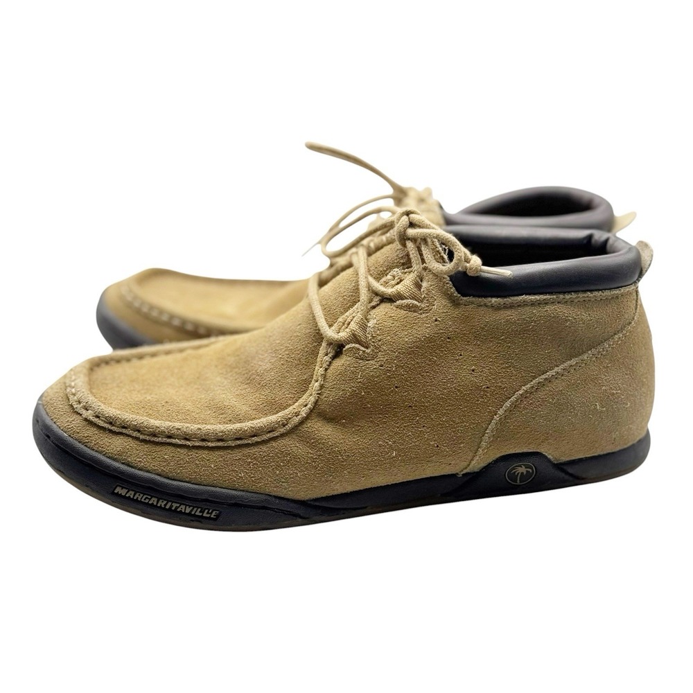 Keen Margaritaville Chukka Moccasins Tan Men 10.5 Suede